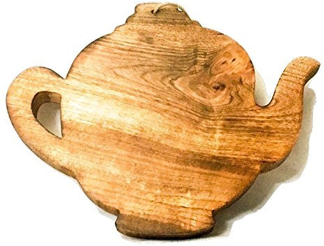 Tea Pot Chopping Board with Rope