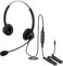 Cuffie doppie per telefono Cisco 7821, 7841 e 7861 IP + cavo di connessione RJ9 incluso - QD002 (C) + EAR308D