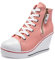Canvas Sneaker Donna Scarpe con Tacco con Zeppa Sneakers Zeppa Donna 35-43 EU Scarpe da Ginnastica Basse Sportive Fitness Tacco Zeppa,04/ rosaEU41,04/ Rosa, EU41