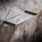 Melairy Shower Shelves no Drilling SUS 304 Stainless steel Bathroom Shelf Rectangular Shower Caddy Storage Organizer Nail Free Self Adhesive Rustproof Bathroom Accessories Brushed