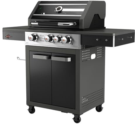 Fornetto Ranger Pro 310 Gasgrill - Grillsmart Tech für gesünderes Kochen | Grillhaube mit Sichtfenster aus gehärtetem Glas und Insultouch Wärmespeicher | 632 x 442mm Kochfläche | JetForce Zündung