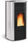 Extraflame wasserf. Pelletofen Raffaella Idro H18 | silber | 21,7 kW