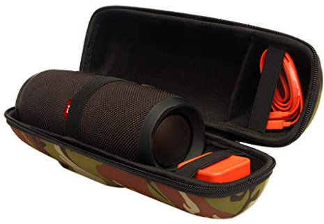 Schutzhülle Tasche für JBL Charge 3 Hart Reisetasche Tragetasche Handtasche Tarnung Outdoor Carry Case Schultertasche für JBL Charge 3 Tragbarer Bluetooth-Lautsprecher (Camouflage, one Size)