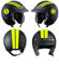 Pimastickerslab Kit Adesivi Stella Militare Biliardo Palla 8 Casco Moto Auto Serbatoio Valigia cod. 1716 (029 Giallo Fluo)