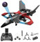 GOXAEEE V27 Chasseur à réaction Stunt Avion Télécommandé,Aérien 360°Flip Modèles de Planeurs Drones en Mousse,2,4GHz RC Avion avec lumière,Cadeau Avion pour Enfants garçons