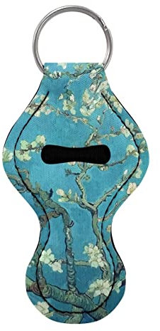 Poceacles Porte-clés Van Gogh pour femme et fille - Motif fleurs de cerisier