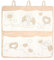 THUN, Tasca Porta Oggetti Decorata con Angeli in Cotone e Poliestere, Linea Baby, 50.5x50.5 cm