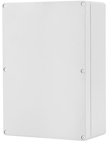 Lwuey Boite de Derivation Electrique - 263 x 185 x 95mm Etanche Boîte de jonction en ABS IP65 pour équipements électriques Intérieure et Extérieure