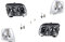 Johns, Scheinwerfer passend für VW Polo 6N ab 99-01 Leuchtmittel Satz L R inkl. Blinker