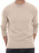 Sailwind Men's Jumpers Tops Winter Warm Knitted Crew Neck Jumper Long Sleeve Soft Cozy Mock Neck Knitwear Pullover Sweaters for Men (Beige, L)