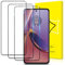 GiiYoon-3 PACK Screen Protector for Motorola Moto G84 Tempered Glass [HD Full Coverage] [Easy Installation] [Round Edge] [Scratch Resistant] [9H Hardness]