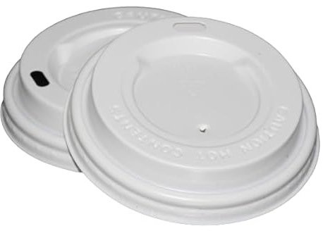 Inoverse Lot de 200 gobelets à café, à emporter, en carton, diamètre : 90 mm, blancs