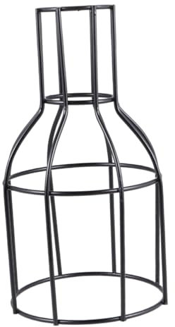 AOKWAWALIY Jarrón para plantas, 1 unidad, florero de cristal con soporte de metal, adornos para conservas creativas, macetero inferior de hierro, flores secas, jarrón dorado, tubo de flores
