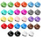 28 Stück Glöckchen zum Basteln 18mm für Handwerk, Schmuck, Festival Dekoration, Haustier Glocken Schellen, Weihnachtsglöckchen