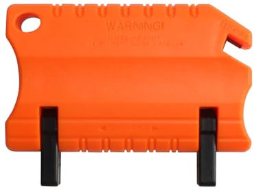 Niahm Reel Lawn Mower Blade Sharpener SK-2 for Great States, American Lawn Mower, Scotts, and Earthwise Push Reel Mower, Orange