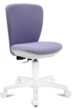 Topstar SITNESS Home S'Cool Kinderstuhl weiß/Flieder | Made in Germany | Ergonomisch | höhenverstellbar | Geprüfte Sicherheit nach GS-Intertek