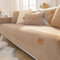 Konsilsa Samt Sofahusse L-Form rutschfest Wendbar - Dick Maschinenwaschbar Schutz Eckig(G,90x210cm)