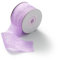 MORSUNBELA Chiffonband Lila Geschenkband Breit Seidenband Schleifenband Lila Hochzeit Dekoband, 38 mm x 23 m