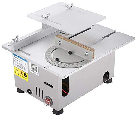 Präzisionstischsäge Holzsäge 12-24V, Mini DIY Holzbearbeitung Drehmaschine Polierer Bohrmaschine - Hobby Modell Handwerk Schneidwerkzeug für Heimwerker