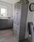 Tall Kitchen Cupboard Large Modern Grey Storage Pantry Cabinet Free Standing Wooden Larder Door Drawer Shelving Unit Farmhouse Floor Laundry Dresser
