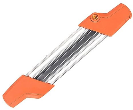 Mini Manual Chainsaw Sharpener 2-in-1 Easy File Sharpener Hand-held Grinder Accessories for Chainsaw Maintenance(C: 5.2mm/13/64'')