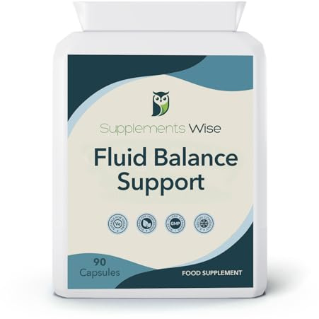 Water Retention Tablets for Women - Water Tablets for Fluid Retention - Detox and Debloat - 90 Capsules for Swollen Ankles, Feet and Legs - Natural Bloating Relief Including Magnesium Citrate, Alfalfa