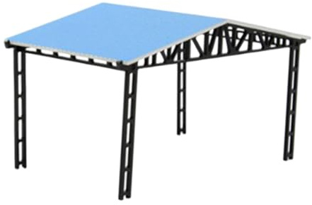 TISHITA Miniatur Carport Modell, Mehrzweckmodell 1:64 1:87, Dekoration, Fotorequisite