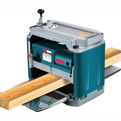 Benchtop Planer, 1850W Heavy Duty Wood Thickness Planer, 8500rpm 15AMP, Multifunctional, 6m/min Planing Speed