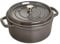 Staub Kocotte, rund, 9 l, Graphitgrau