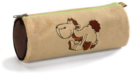 Nici 52052-700 - Stiftemäppchen Kamel aus Plüsch, beige