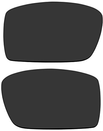 Acompatible Verres polarisés noirs de rechange pour lunettes de soleil Oakley Gascan (non compatibles avec Gascan S)