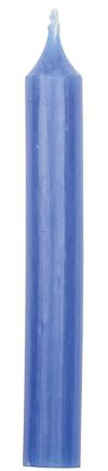 Unbekannt ahrens Kerze, durchgefärbt, blau