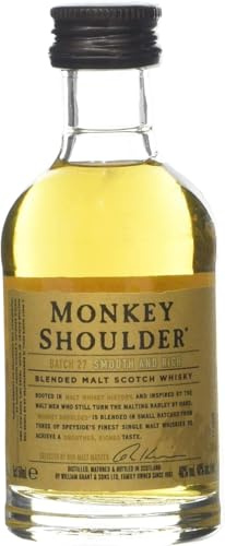YYST Monkey Shoulder Blended Malt Whisky, 5cl