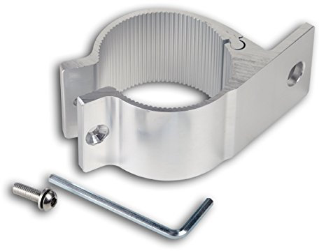 Universell passende Aluminium-Rohrschelle ø 63 und 63,5 mm für Lampenbügel, Frontbügel, Überrollbügel etc. 63-63,5mm~