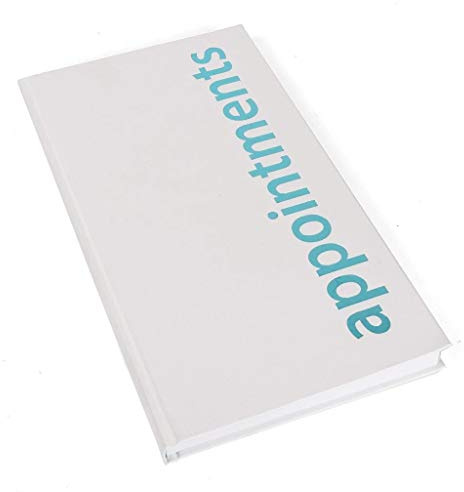 Agenda Salon Concepts Hairdressing Beauty/Salon White Appointment Book 3 Assistant