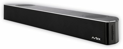 Avtex SB195BT TV-Soundbar- und Bluetooth-Lautsprechersystem, 12/24 V, Schwarz