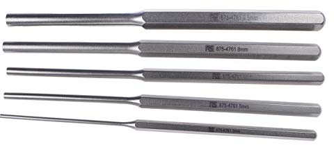 RS PRO Splintentreiber Satz, Ø 3 → 9,5 mm, 5-teilig, Splinttreiber