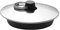 MroMax Bouchon de vidange de cuisine en acier inoxydable pour salle de bain, baignoire et lavabo Noir Argent 48 mm