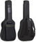 H&Z Simple 36/39/41 Zoll Gitarrenkoffer Gigbag Doppelriemen Oxford Gewebe Verdickung Soft Cover Wasserdicht Akustik Konzertgitarre Rucksack, Schwarz , 99 cm (39 Zoll)