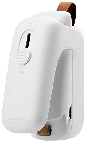 Brifit Folienschweißgerät Mini, 2 in 1 Bag Sealer & Cutter, Verschweissgerät Mini, Portable Tüten Schweissgerät für Plastiktüten, Lebensmittellagerung, Snack, Spänesäcke, Beutel
