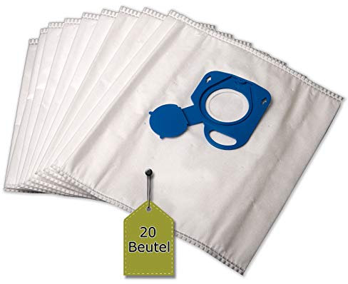 Lot de 20 sacs d'aspirateur compatibles avec Rowenta RO 3923EA, 20 sacs d'aspirateur compatibles avec les sacs d'aspirateur Swirl R39