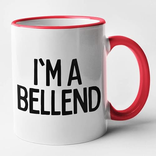 I'm A Bellend Mug - Funny Bell End Nob Mug (Red)