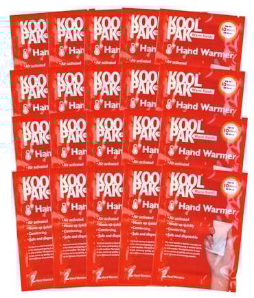 Koolpak Hand Warmer - Pack of 2 20 Pack