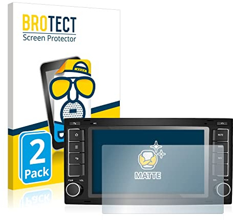 BROTECT Entspiegelungs-Schutzfolie für M.I.C. AVT7-lite (2 Stück) Matte Displayschutz-Folie, Anti-Reflex, Anti-Fingerprint