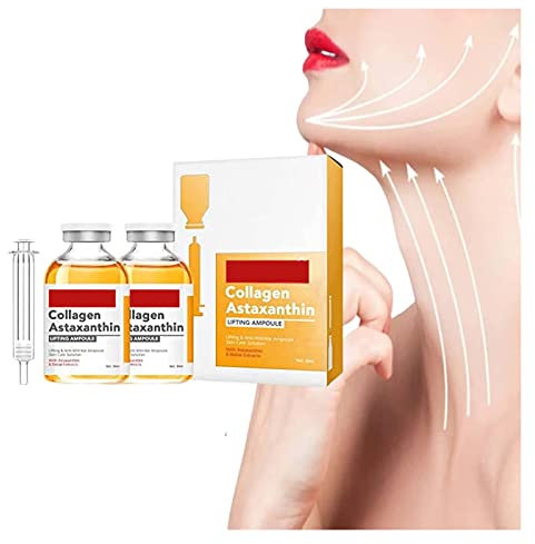 FirmTox Collagen Astaxanthin Lifting Ampulle, Collagen Astaxanthin Lifting Ampulle, Anti Aging & Anti Falten Serum, FirmTox Collagen Astaxanthin Serum, Collagen Boosting Serum (2 Stück)