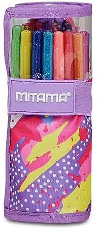 Seven Glitterrolle + Federmäppchen Mix Mitama Writing Rolle