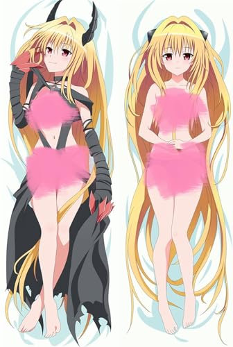 RuiHao Anime Kissenbezug Manga Kissenhülle Für Anime Waifu,Anime Pillowcase Digitaler Doppelseitiger Druck Kissenbezug,Seitenschläferkissen Bezug,Bedding Umarmungskissen Bezu,Peachskin-150 x 50 cm