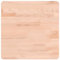 vidaXL Tischplatte, Quadratisch Holzplatte mit 4 abgerundeten Ecken, Holztischplatte Ersatzplatte für Couchtisch, Massivholztischplatte Platte, 40x40x4 cm Massivholz Buche