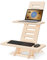 CAWI Stehschreibtisch Aufsatz | Stehpult Holz| Standing Desk | Ständer | Schreibtischaufsatz Holz | Stehpulte | Standsome Stehschreibtisch | Steh Schreibtisch | Made in EU