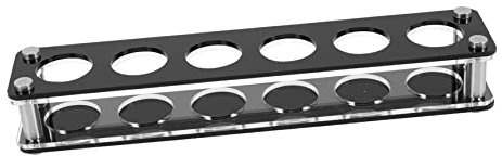 Cabilock Acrylic Shot Glass Holder Für Gläser Eleganter Organizer Für Whiskey Schnaps Und Cocktails Für Bars Partys Und Zuhause Kompakte Und Leichte Aufbewahrungslösung